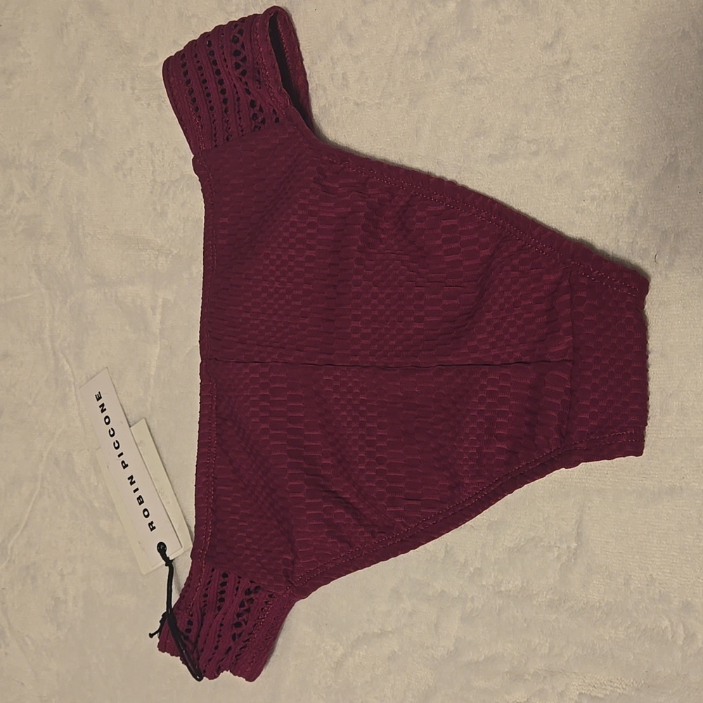 NWT Robin Piccone Perla Bikini Color Orchid Size XS - Picture 2 of 7